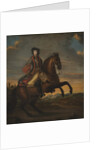 Portrait of Frederick IV, Duke of Holstein-Gottorp on Horeback, 1689 by Anonymous