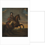 Portrait of Frederick IV, Duke of Holstein-Gottorp on Horeback, 1689 by Anonymous