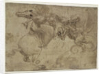 The Dragon fight, ca 1479 by Anonymous