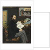 Portrait of Émile Zola, 1868 by Anonymous
