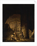 Gallery in Falun Copper Mine, ca 1784 by Anonymous