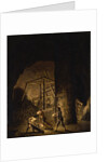 Gallery in Falun Copper Mine, ca 1784 by Anonymous