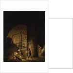 Gallery in Falun Copper Mine, ca 1784 by Anonymous