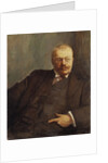 Portrait of the poet Gunnar Heiberg, 1900 by Anonymous