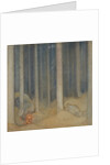 Humpe in the enchanted forest (Humpe i trollskogen), 1913 by Anonymous