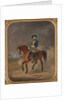 Portrait of the King Charles XII of Sweden on horseback, 1863 by Anonymous