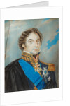 Portrait of Charles XIV John, King of Sweden, 1829 by Anonymous