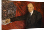 Lenin and Manifestation, 1919 by Anonymous