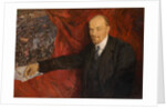 Lenin and Manifestation, 1919 by Anonymous