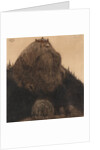Herr Birre och trollen. Illustration for Bland tomtar och troll (Among Gnomes and Trolls) by Alfre by Anonymous