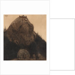 Herr Birre och trollen. Illustration for Bland tomtar och troll (Among Gnomes and Trolls) by Alfre by Anonymous