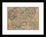 Russia cum Confinijs. Map of Russia, ca 1595 by Anonymous