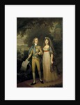 Portrait of Gustav IV Adolf of Sweden and Frederica Dorothea Wilhelmina of Baden (1781-1 by Anonymous
