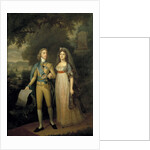 Portrait of Gustav IV Adolf of Sweden and Frederica Dorothea Wilhelmina of Baden (1781-1 by Anonymous