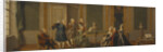 Gustavian Style Interior with a Musical Party, 1779 by Anonymous
