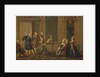 Gustavian Style Interior with a Musical Party, 1779 by Anonymous