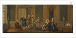 Gustavian Style Interior with a Musical Party, 1779 by Anonymous