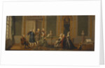 Gustavian Style Interior with a Musical Party, 1779 by Anonymous