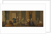 Gustavian Style Interior with a Musical Party, 1779 by Anonymous