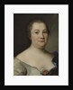 Portrait of the poet Hedvig Charlotta Nordenflycht by Anonymous