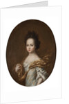 Portrait of Duchess Hedvig Sophia of Holstein-Gottorp, Queen of Sweden by Anonymous