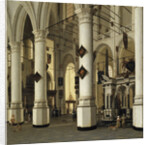 Interior of Nieuwe Kerk, Delft by Anonymous