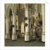 Interior of Nieuwe Kerk, Delft by Anonymous