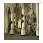 Interior of Nieuwe Kerk, Delft by Anonymous