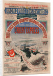 Poster advertising the Orient Express, 1888 by Anonymous