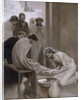 Christ washing the Feet of the Disciples, 1898 by Anonymous