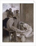 Christ washing the Feet of the Disciples, 1898 by Anonymous