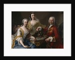 Joseph Angelo de France with Family, 1748 by Anonymous