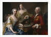 Joseph Angelo de France with Family, 1748 by Anonymous