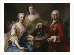 Joseph Angelo de France with Family, 1748 by Anonymous