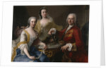 Joseph Angelo de France with Family, 1748 by Anonymous