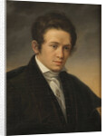 Portrait of the poet Karl August Nicander, 1827 by Anonymous