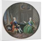 King Gustav III of Sweden and Catherine II of Russia in Fredrikshamn, 1784 by Anonymous