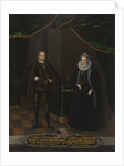 Portrait of Christian I, Elector of Saxony and Sophie of Brandenburg, Electr by Anonymous