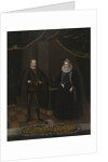 Portrait of Christian I, Elector of Saxony and Sophie of Brandenburg, Electr by Anonymous