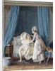 Lady Getting out of Bed, 1776 by Anonymous
