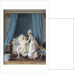 Lady Getting out of Bed, 1776 by Anonymous