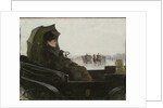 Lady in a landau carriage, Paris, 1882-1883 by Anonymous