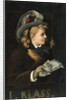 Lady in a Train Window, 1877 by Anonymous