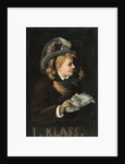 Lady in a Train Window, 1877 by Anonymous