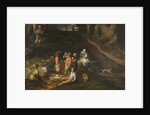 Landscape with the Holy Family, 1573 by Anonymous