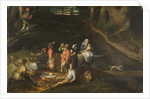 Landscape with the Holy Family, 1573 by Anonymous