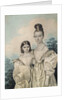 Portrait of Sisters Sofia Petrovna and Alexandra Petrovna Ushakov, 1830s by Anonymous