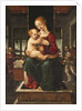 The Virgin and Child with Two Angels, Late 15th cen by Anonymous