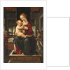 The Virgin and Child with Two Angels, Late 15th cen by Anonymous
