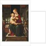 The Virgin and Child with Two Angels, Late 15th cen by Anonymous